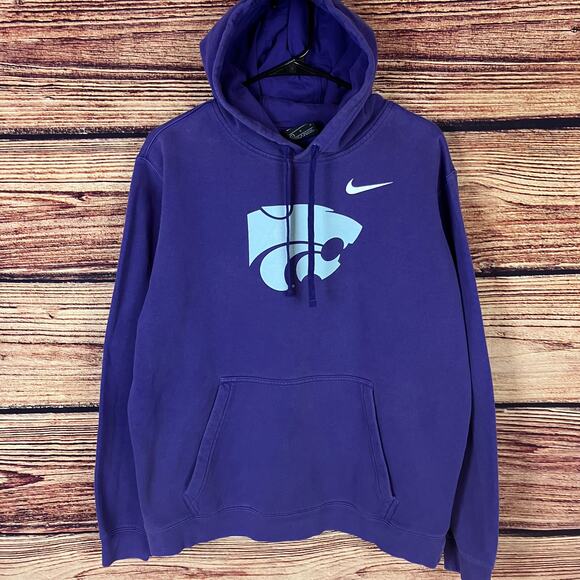 Nike Kansas State University Wildcats College Hoodie - Picture 2 of 7